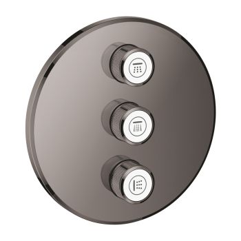  - GROHE-SmartControl Potrójny zawór odcinający hard graphite 29122A00 - 29122A00 - Łazienki Szydłowski