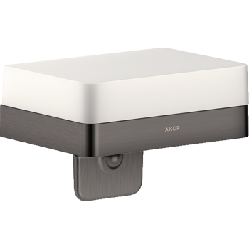 - Axor Universal Dozownik mydła w płynie z półką czarny chrom szczotkowany 42819340 - 42819340 - Łazienki Szydłowski
