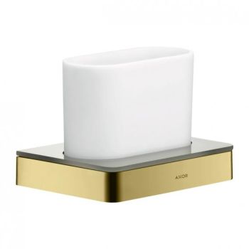 - Axor Universal Kubek do mycia zębów złoty optyczny polerowany 42834990 - 42834990 - Łazienki Szydłowski