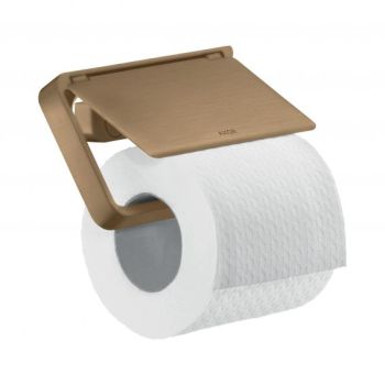 - Axor Universal Softsquare Uchwyt na papier toaletowy brąz szczotkowany 42836140 - 42836140 - Łazienki Szydłowski