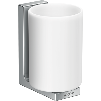 - AXOR Universal Rectangular Kubek na szczoteczki do zębów chrom 42604000 - 42604000 - Łazienki Szydłowski