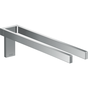 - AXOR Universal Rectangular Podwójny wieszak na ręcznik chrom 42622000 - 42622000 - Łazienki Szydłowski