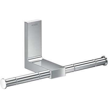 - AXOR Universal Rectangular Podwójny Uchwyt na papier toaletowy chrom 42657000 - 42657000 - Łazienki Szydłowski