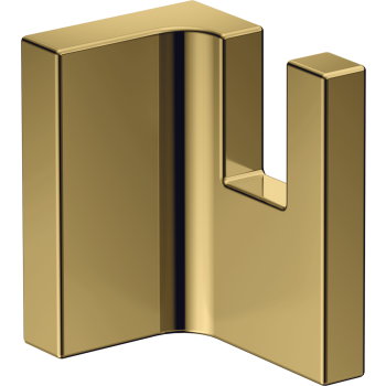 - AXOR Universal Rectangular Haczyk na ręcznik złoty optyczny polerowany 42611990 - 42611990 - Łazienki Szydłowski