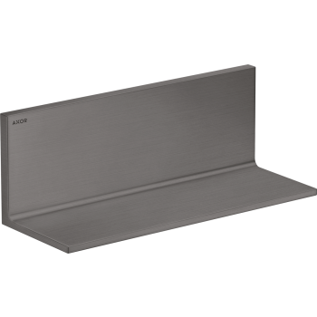 - AXOR Universal Rectangular Półka 30 cm czarny chrom szczotkowany 42644340 - 42644340 - Łazienki Szydłowski