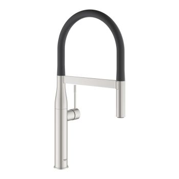 - GROHE-Essence bateria kuchenna z wyciąganą wylewką kolor stal nierdzewna 30503DC0 - 30503DC0 - Łazienki Szydłowski