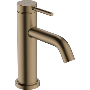 - HANSGROHE Tecturis S bateria umywalkowa 80 CoolStart z kompletem odpływowym kolor brąz szczotkowany 73302140 - 73302140 - Łazienki Szydłowski