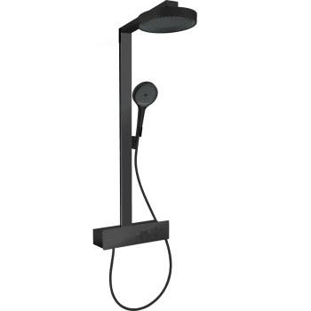 - Hansgrohe Rainfinity Komplet prysznicowy 250 1jet EcoSmart z ShowerTablet 350 czarny mat 28742670 - 28742670 - Łazienki Szydłowski