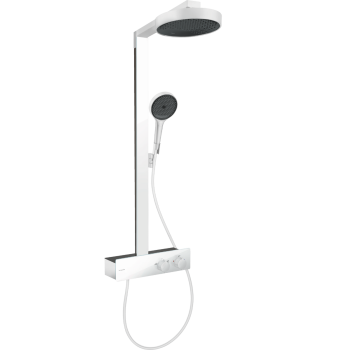 - Hansgrohe Rainfinity Komplet prysznicowy 250 1jet EcoSmart z ShowerTablet 350 biały mat 28742700 - 28742700 - Łazienki Szydłowski
