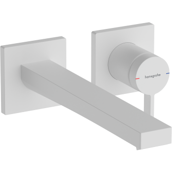  - HANSGROHE Tecturis E bateria umywalkowa ścienna, z wylewką 22,5 cm kolor biały mat 73051700 - 73051700 - Łazienki Szydłowski