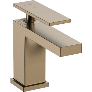 - HANSGROHE Tecturis E bateria umywalkowa 80 CoolStart kolor brąz szczotkowany 73001140 - 73001140 - Łazienki Szydłowski