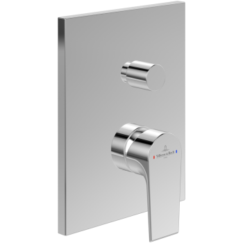- Villeroy&Boch Liberty podtynkowa bateria wannowa-prysznicowa do 2 odbiornika, chrom TVS10700500061 - TVS10700500061 - Łazienki Szydłowski