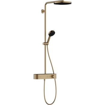  - HANSGROHE Pulsify S Komplet prysznicowy 260 1jet z ShowerTablet Select 400 Brąz Szczotkowany 24220140 - 24220140 - Łazienki Szydłowski