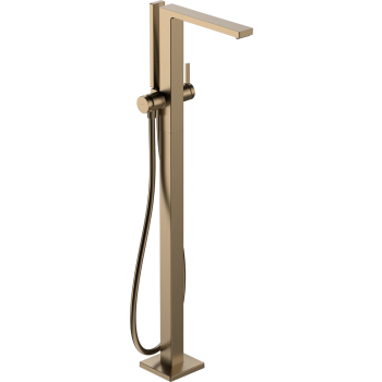 - HANSGROHE Tecturis E bateria wannowa, wolnostojąca kolor brąz szczotkowany 73445140 - 73445140 - Łazienki Szydłowski