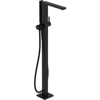 - HANSGROHE Tecturis E bateria wannowa, wolnostojąca kolor czarny mat 73445670 - 73445670 - Łazienki Szydłowski