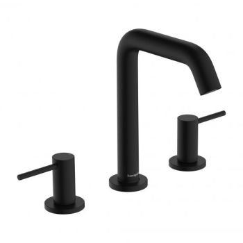  - HANSGROHE Tecturis S 3-otworowa bateria umywalkowa  kolor czarny mat 73330670 - 73330670 - Łazienki Szydłowski