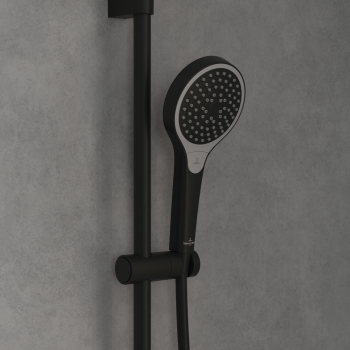 - Villeroy&Boch Verve Showers zestaw natryskowy, czarny mat TVS109007000K5 - TVS109007000K5 - Łazienki Szydłowski
