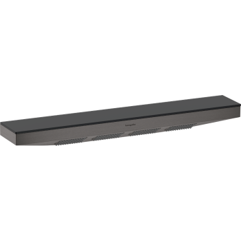  - HANSGROHE Rainfinity Porter 500 Przyłącze kątowe z uchwytem prysznicowym i półką prysznicową R, czarny chrom szczotkowany 26858340 - 26858340 - Łazienki Szydłowski