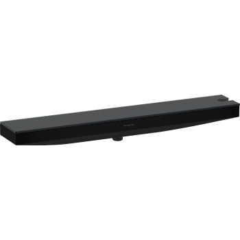 - HANSGROHE Rainfinity Porter 500 Przyłącze kątowe z uchwytem prysznicowym i półką prysznicową, czarny mat 26858670 - 26858670 - Łazienki Szydłowski