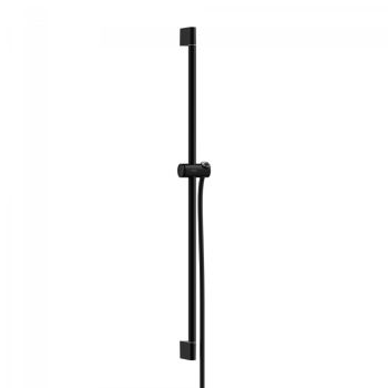 - HANSGROHE Pulsify Drążek prysznicowy 90 cm czarny mat 24401670 - 24401670 - Łazienki Szydłowski