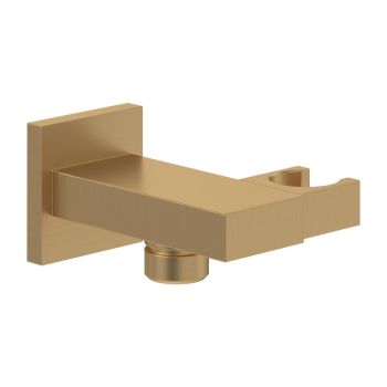 - Villeroy&Boch Universal Showers uchwyt prysznicowy ze zintegrowanym przyłączem węża, brushed gold TVC00046300076 - TVC00046300076 - Łazienki Szydłowski