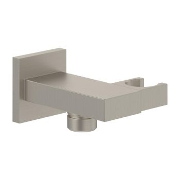 - Villeroy&Boch Universal Showers uchwyt prysznicowy ze zintegrowanym przyłączem węża, brushed nickel matt TVC00046300064 - TVC00046300064 - Łazienki Szydłowski