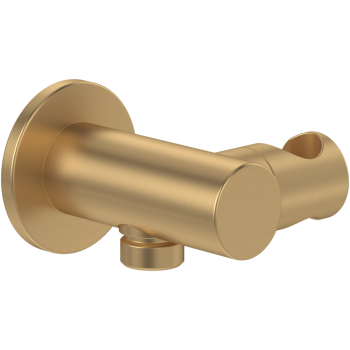 - Villeroy&Boch Universal Showers uchwyt na słuchawkę prysznicową, brushed gold TVC00046200076 - TVC00046200076 - Łazienki Szydłowski