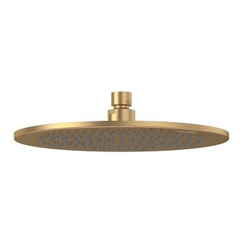 - VILLEROY&BOCH Universal Showers deszczownica okrągła, 252 mm brushed gold TVC00000100076 - TVC00000100076 - Łazienki Szydłowski