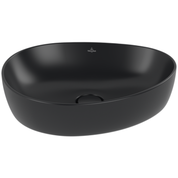  - Villeroy&Boch Antao Umywalka stojąca na blacie, 51 x 40 cm Pure Black CeramicPlus 4A7351R7 - 4A7351R7 - Łazienki Szydłowski