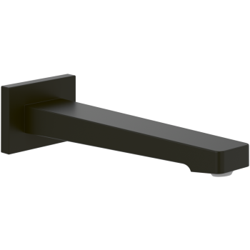 - Villeroy&Boch Architectura Square wylewka wannowa 22,4cm czarny mat TVT125002000K5 - TVT125002000K5 - Łazienki Szydłowski