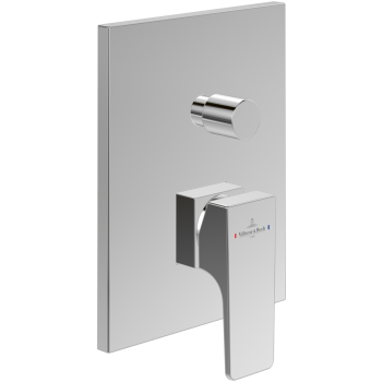  - Villeroy&Boch Architectura Square bateria prysznicowa podtynkowa, chrom TVS12500300061 - TVS12500300061 - Łazienki Szydłowski