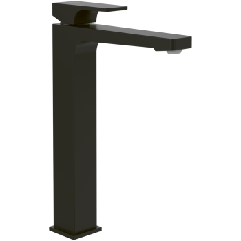 - Villeroy&Boch Architectura Square bateria umywalkowa wysoka z zestawem odpływowym push-open, czarny mat TVW125002000K5 - TVW125002000K5 - Łazienki Szydłowski