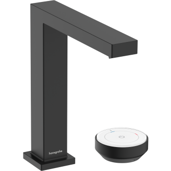 - HANSGROHE Tecturis E 2-otworowa bateria umywalkowa 150 CoolStart kolor czarny mat 73053670 - 73053670 - Łazienki Szydłowski