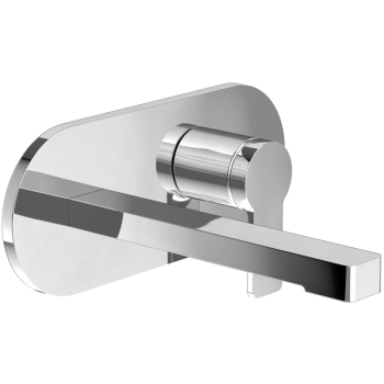  - Villeroy&Boch Architectura bateria umywalkowa ścienna z zestawem odpływowym, chrom TVW10311211061 - TVW10311211061 - Łazienki Szydłowski
