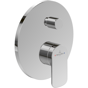 - Villeroy&Boch O.novo bateria wannowo-prysznicowa podtynkowa, element zewnętrzny, chrom TVS10435300061 - TVS10435300061 - Łazienki Szydłowski
