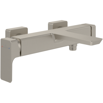 - Villeroy&Boch Subway 3.0 bateria wannowa z wylewką, brushed nickel matt TVT11200200064 - TVT11200200064 - Łazienki Szydłowski