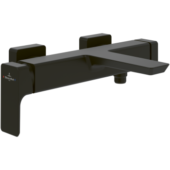  - Villeroy&Boch Subway 3.0 bateria wannowa z wylewką, czarny mat TVT112002000K5 - TVT112002000K5 - Łazienki Szydłowski
