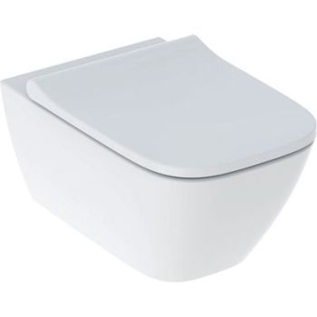  - GEBERIT SMYLE Square miska WC wisząca lejowa biały połysk 500208011 - 500.208.01.1 - Łazienki Szydłowski