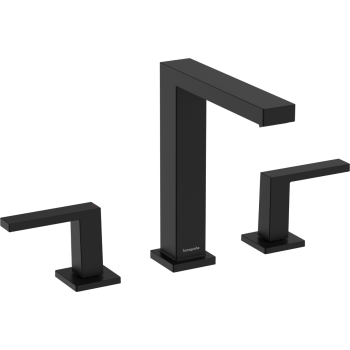 - HANSGROHE Tecturis E 3-otworowa bateria umywalkowa 150 kolor czarny mat 73030670 - 73030670 - Łazienki Szydłowski
