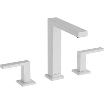 - HANSGROHE Tecturis E 3-otworowa bateria umywalkowa 150 kolor biały mat 73030700 - 73030700 - Łazienki Szydłowski