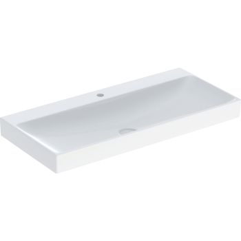 - GEBERIT ONE umywalka 105x48 cm biały połysk z powłoką keratec 505020014 - 505.020.01.4 - Łazienki Szydłowski