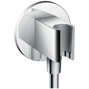 - AXOR ShowerSolutions Przyłącze węża FixFit z uchwytem chrom 36733000 - 36733000 - Łazienki Szydłowski