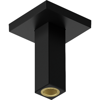 - HANSGROHE Ramię sufitowe E 10 cm czarny mat 24338670 - 24338670 - Łazienki Szydłowski