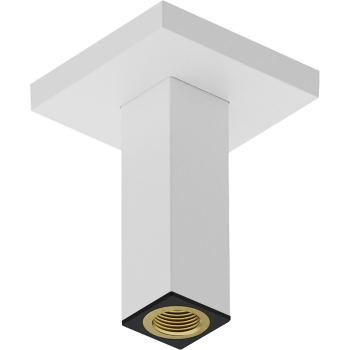 - HANSGROHE Ramię sufitowe E 10 cm biały mat 24338700 - 24338700 - Łazienki Szydłowski
