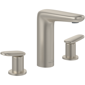 - Villeroy&Boch Antao bateria umywalkowa trzyotworowa, brushed nickel matt TVW11100100064 - TVW11100100064 - Łazienki Szydłowski