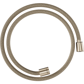 - Axor ShowerSolutions Tekstylny wąż prysznicowy 125 cm z nakrętką cylindryczną i stożkową brąz szczotkowany 28227140 - 28227140 - Łazienki Szydłowski