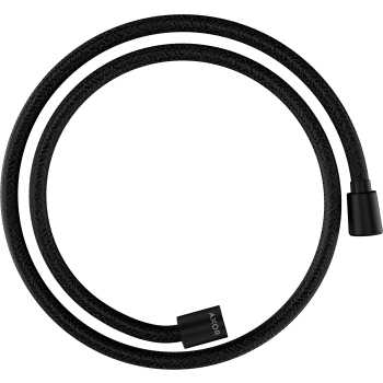 - Axor ShowerSolutions Tekstylny wąż prysznicowy 125 cm z nakrętką cylindryczną i stożkową czarny mat 28227670 - 28227670 - Łazienki Szydłowski