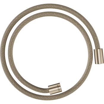 - Axor ShowerSolutions Tekstylny wąż prysznicowy 125 cm z nakrętkami cylindrycznymi brąz szczotkowany 28228140 - 28228140 - Łazienki Szydłowski