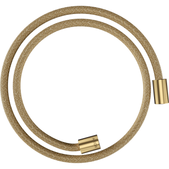 - Axor ShowerSolutions Tekstylny wąż prysznicowy 125 cm z nakrętkami cylindrycznymi złoty optyczny szczotkowany 28228250 - 28228250 - Łazienki Szydłowski