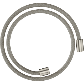  - Axor ShowerSolutions Tekstylny wąż prysznicowy 125 cm z nakrętkami cylindrycznymi stal szlachetna optyczna 28228800 - 28228800 - Łazienki Szydłowski